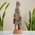 Escultura de cerámica - Escultura de réplica de cerámica hecha a mano azteca