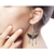 Ohrhänger aus Sterlingsilber, „Paloma“ – Surreale Ohrringe aus Sterlingsilber, handgefertigter Schmuck
