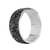 Men's silver band ring, 'Sands of Cuyutlan' - Men's Textured Silver 950 Band Ring from Mexico (image 2b) thumbail
