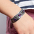 Amethyst cuff bracelet, 'Taxco Dusk' - Amethyst Modern Silver 950 Cuff Bracelet (image 2d) thumbail