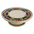 Majolica ceramic cake plate, 'Acapulco' - Authentic Mexican Majolica Ceramic Cake Plate (image 2a) thumbail