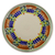 Majolica ceramic cake plate, 'Acapulco' - Authentic Mexican Majolica Ceramic Cake Plate (image 2b) thumbail