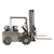 Auto parts sculpture, 'Rustic Forklift' - Collectible Recycled Auto Parts and Metal Sculpture
