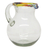 Blown glass pitcher, 'Confetti Path' - Colorful Handcrafted Mexican Blown Glass Pitcher (84 oz) (image 2b) thumbail