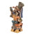 Ceramic sculpture, 'Aztec Warrior and Quetzal' - Hand Crafted Collectible Aztec Ceramic Replica Sculpture (image 2e) thumbail