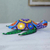 Alebrije wood statuette, 'Psychedelic Turtle' - Hand Painted Alebrije Turtle Wood Sculpture from Mexico (image 2b) thumbail