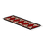 Zapotec wool rug, 'Red Star Path' (2x7) - Loom Woven Red and Black Zapotec Wool Rug (2 x 7 Feet) (image 2b) thumbail