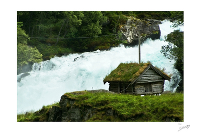 Norwegian Wood River Photograph