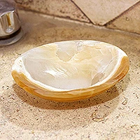 Onyx soap dish, Clean Lines