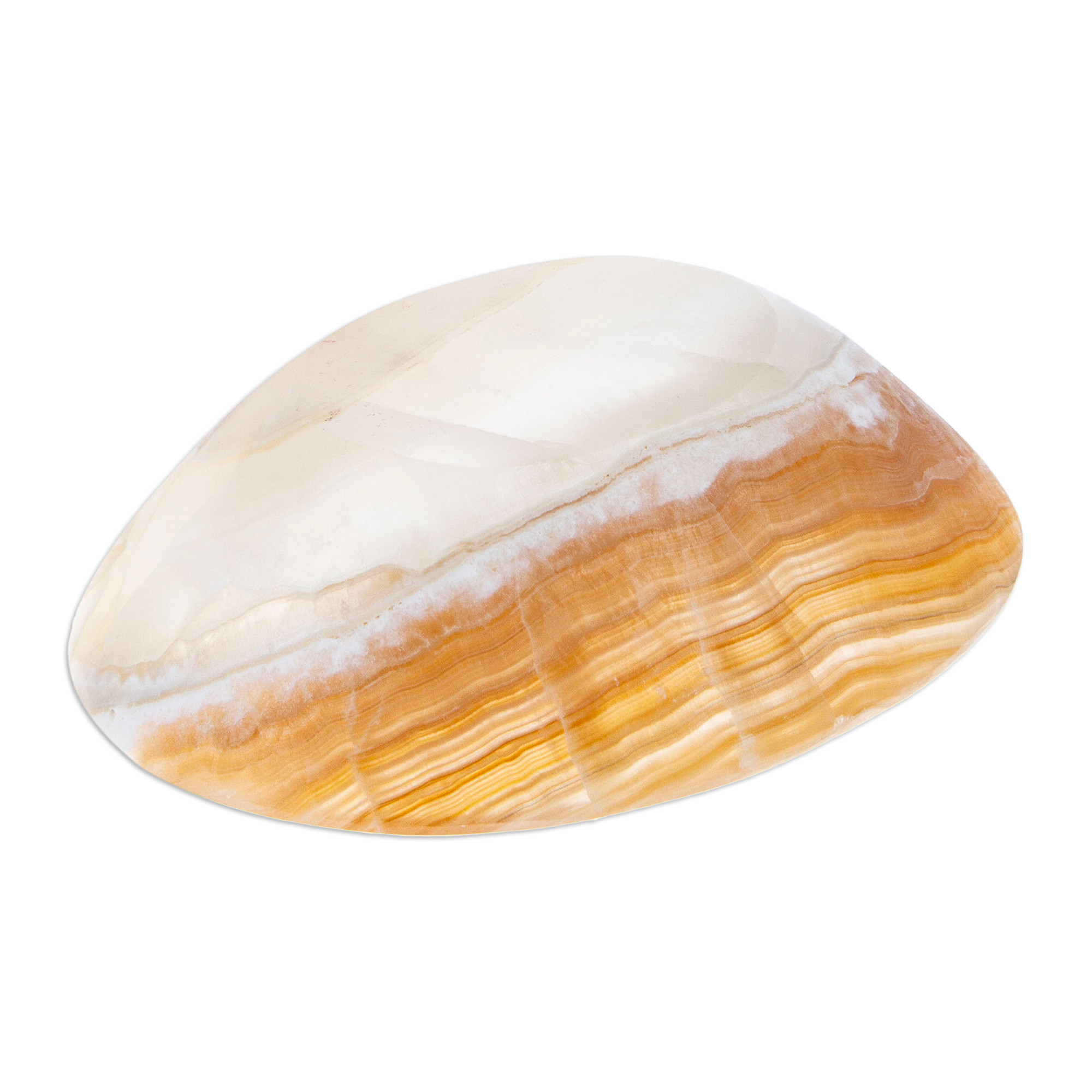 Striped Onyx Soap Dish Hand Crafted in Mexico Clean Lines NOVICA