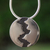 Silver pendant necklace, 'Dark River' - Handmade Pendant Necklace Crafted of Taxco Silver 950 (image 2) thumbail