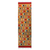 Zapoteken-Wollläuferteppich, (3x10) - Sternenmuster auf handgewebtem Zapoteken-Wollläuferteppich (3x10)