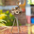 Upcycled metal sculpture, 'Rustic Camera' - Mexico Eco Friendly Recycled Metal Camera Sculpture thumbail