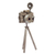 Upcycled metal sculpture, 'Rustic Camera' - Mexico Eco Friendly Recycled Metal Camera Sculpture thumbail