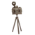 Upcycled metal sculpture, 'Rustic Camera' - Mexico Eco Friendly Recycled Metal Camera Sculpture (image 2c) thumbail