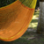 Cotton hammock, 'Saffron Sun' (double) - Mexican Hand Woven Yellow Cotton Hammock 400 lb Capacity