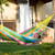 Cotton hammock, 'Yucatan Feast' (double) - Hand Crafted Maya Multi colour Double Cotton Hammock with St (image 2) thumbail