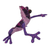 Wood figurine, 'Purple Dancing Frog' - Purple Hand Crafted Alebrije Style Frog Figurine Sculpture (image 2c) thumbail