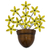 Iron wall sculpture, 'Black-Eyed Susan' - Yellow Flower Iron Wall Sculpture Crafted by Hand (image 2a) thumbail