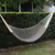 Cotton hammock, 'Maya Mist' (double) - Mexican Hand Woven Grey Cotton Maya Hammock (Double)
