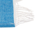 Colocaciones de algodón zapoteca, (juego de 4) - Juego de 4 manteles individuales zapotecos de algodón tejidos a mano en azul y beige