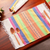Zapotec cotton placements, 'Fiesta Hues' (set of 4) - Zapotec Colorful Hand Woven Cotton Placemats (Set of 4) thumbail