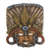 Ceramic mask, 'In Honor of Maize' - Mexican Pre-Hispanic Style Signed Ceramic Mask thumbail