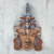Ceramic mask, 'Tajin Ball Player' - Ceramic Mexican Pre-Hispanic Ball Player Mask (image 2) thumbail