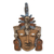 Ceramic mask, 'Tajin Ball Player' - Ceramic Mexican Pre-Hispanic Ball Player Mask thumbail