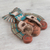 Ceramic mask, 'Life and Death in Teotihuacan' - Handcrafted Mexican Ceramic Skull Mask (image 2b) thumbail