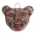 Ceramic mask, 'Jaguar Head' - Handcrafted Mexican Ceramic Jaguar Mask thumbail
