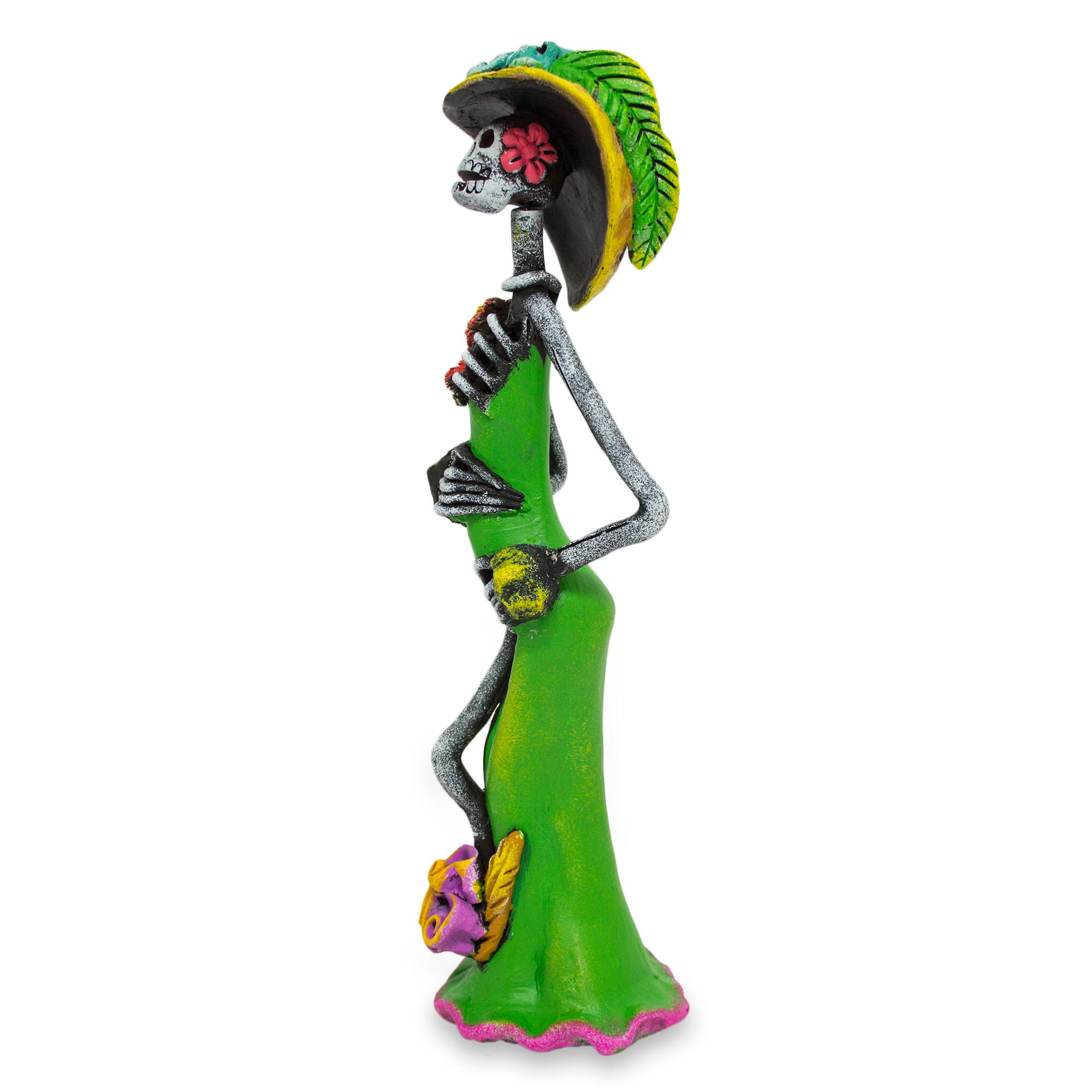 Unicef Market Day Of The Dead Catrina Sculpture Artisan Crafted