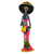 Ceramic sculpture, 'Gorgeous Catrina' - Catrina Day of the Dead Ceramic Sculpture from Mexico