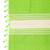 Zapotec cotton bedspread, 'Oaxaca Fields' (king) - Mexican Handwoven Green Cotton Zapotec Bedspread (King)