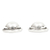 Cultured pearl button earrings, 'Lunar Shadow' - Taxco jewellery Pearl and Sterling Silver Button Earrings (image 2c) thumbail