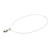 Cultured pearl pendant necklace, 'Lunar Shadow' - Taxco jewellery Necklace Pearl and Sterling Silver (image 2b) thumbail