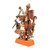 Ceramic sculpture, 'Aztec Deities' - Signed Ceramic Aztec Sculpture from Mexico (image 2d) thumbail