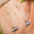 Ohrhänger aus Sterlingsilber - Von Hand gefertigte Schmuckohrringe aus Sterlingsilber
