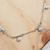 Cultured pearl pendant necklace, 'Seven Moons' - Mexico Sterling Silver Necklace with 7 Mabe Pearls thumbail
