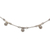 Cultured pearl pendant necklace, 'Seven Moons' - Mexico Sterling Silver Necklace with 7 Mabe Pearls (image 2d) thumbail