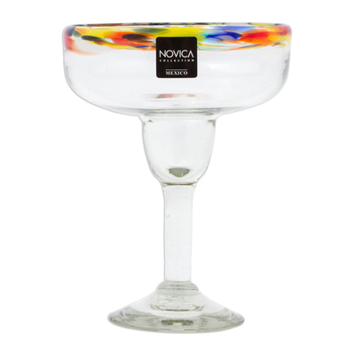 Margaritagläser aus mundgeblasenem Glas, (6er-Set) - Set mit 6 handgefertigten Margarita-Gläsern aus mundgeblasenem Glas