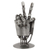 Auto part sculpture, 'Rustic Robot Hand' - Mexico Handcrafted Recycled Metal Sculpture thumbail