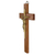 Cedar wood crucifix, 'Jesus Our Savior' - Artisan Crafted Cedar Wood Modern Wall Crucifix (image 2c) thumbail