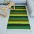 Zapotec wool rug, 'Seasons in Green' (2.5x5) - Striped Green Artisan Woven Authentic Wool Zapotec Area Rug thumbail