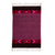 Teppich aus zapotekischer Wolle, 'Cuilapan Colors' (4x6,5) - Handgewebter 4 x 6,5 Authentischer zapotekischer Teppich in Violett und Rot