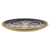 Ceramic luncheon plates, 'Zacatlan Flowers' (pair) - Artisan Crafted 10-inch Ceramic Luncheon Plates (Pair)