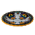 Ceramic serving bowl, 'Zacatlan Sunflower' - Artisan Crafted Ceramic 13 inch Floral Serving Bowl (image 2a) thumbail