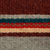 Teppich aus zapotekischer Wolle, 'Zapotekische Jahreszeiten'. - Gestreifter mehrfarbiger 2 x 3,5-Fuß-Zapotec-Wollteppich