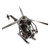 Upcycled auto part sculpture, 'Helicopter' - Handcrafted Helicopter Sculpture of Recycled Auto Parts (image 2d) thumbail