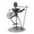 Upcycled auto part sculpture, 'Rustic Vocalist' - Metal Vocalist with Guitar Rustic Auto Part Sculpture (image 2a) thumbail